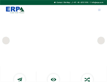 Tablet Screenshot of erpa.co.in
